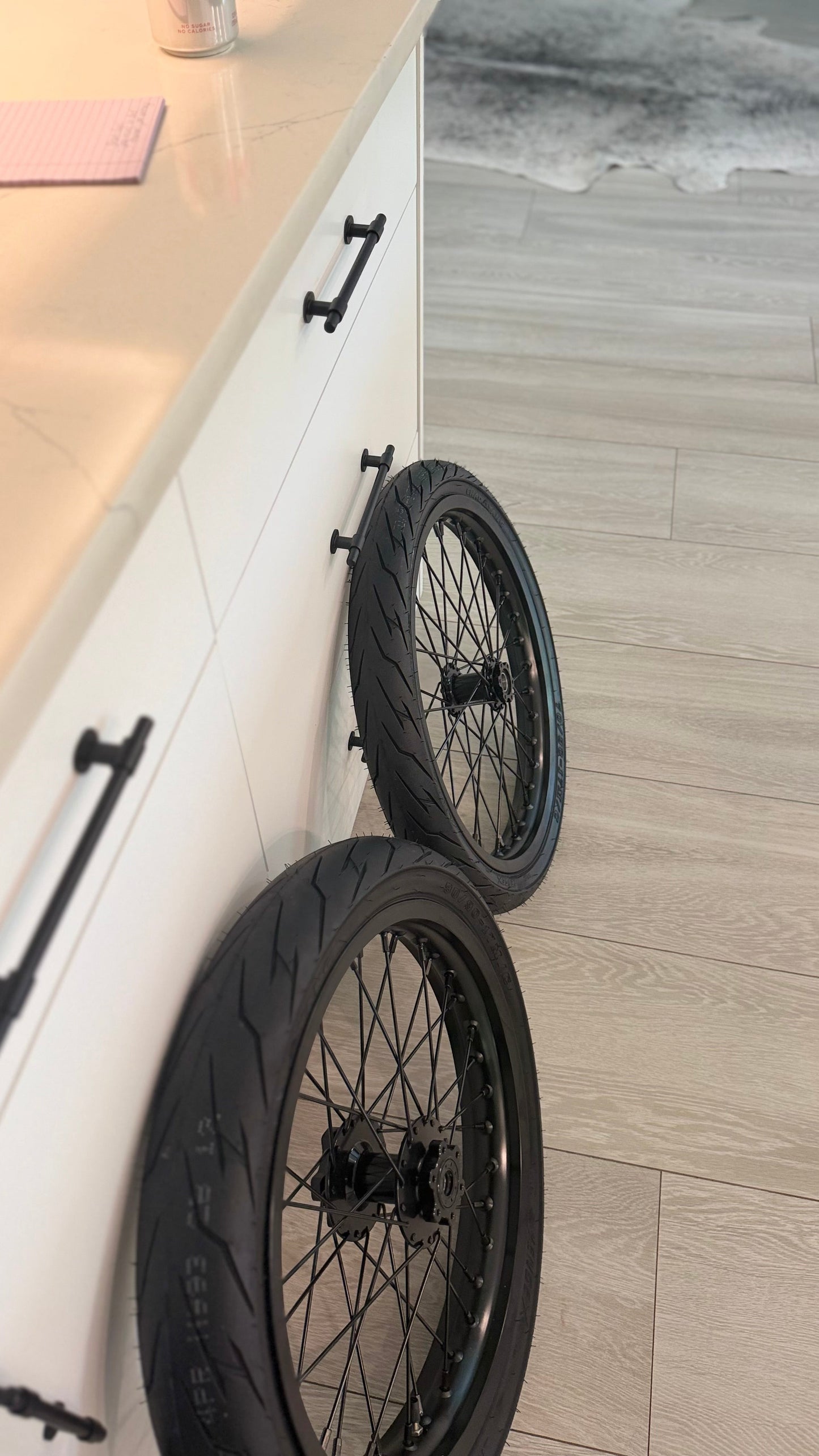 17” Light Bee/Eride Supermoto Wheel Set
