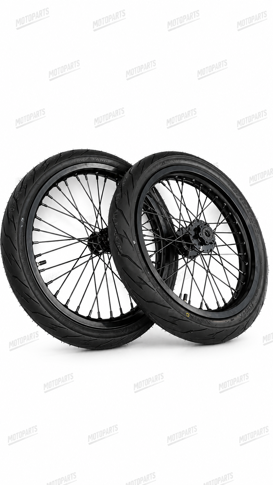 17” Light Bee/Eride Supermoto Wheel Set