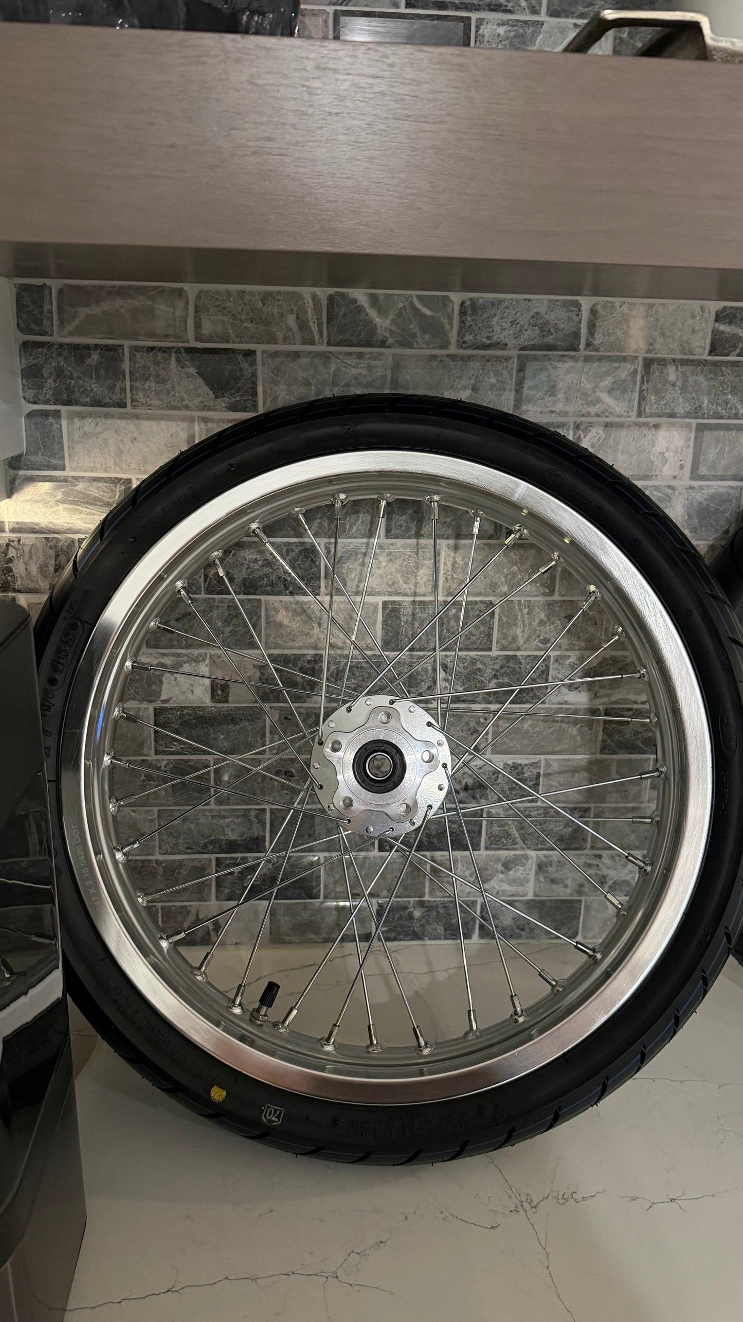 Chrome LBX/ERIDE Supermoto Wheelset